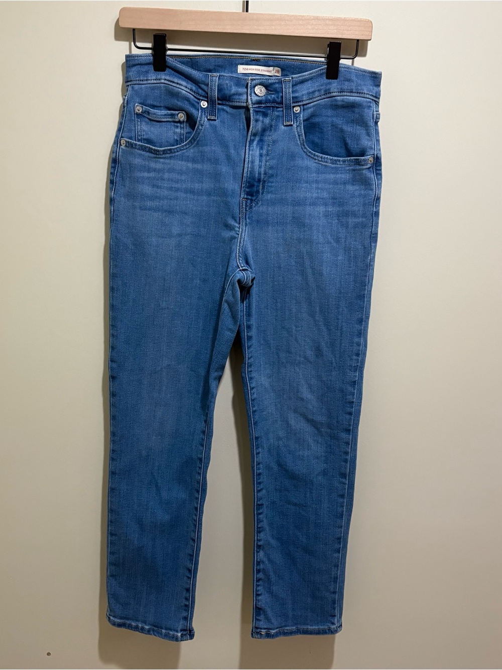 Levi’s High-Rise straight Blue Women's Jeans
